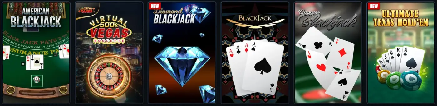 Glorion Casino Tischspiele